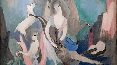 Marie Laurencin- Les biches ( 1923 ) Huile sur toile 